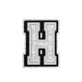 Budz | Silver Letter H